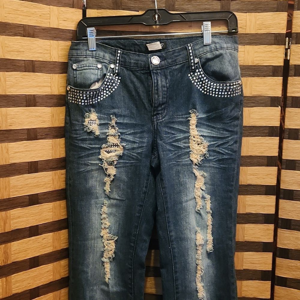 Euc!! Venus bling TALL jeans